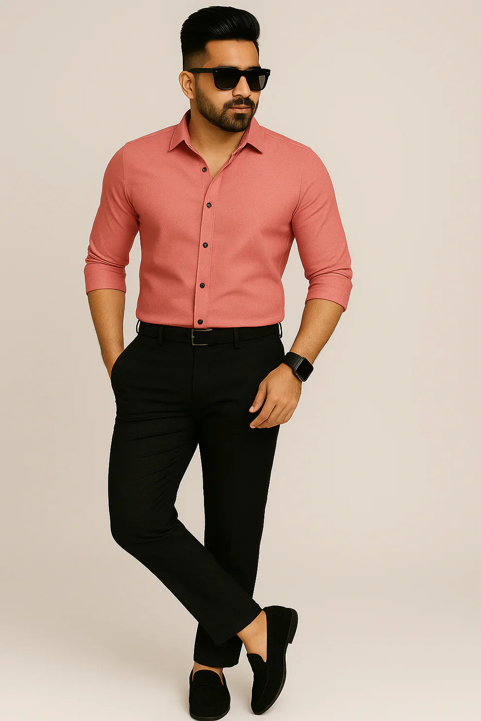 Men's Premium Shirt & Trouser Combo