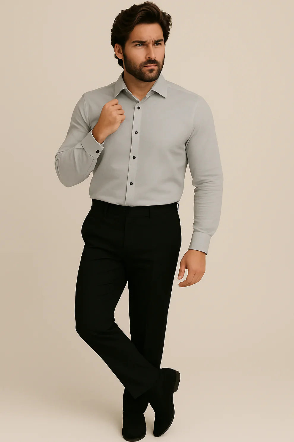 Men's Premium Shirt & Trouser Combo